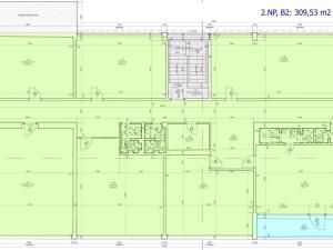 Pronájem kanceláře, Praha - Prosek, Litvínovská, 309 m2