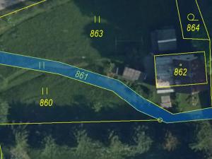 Prodej louky, Český Dub, 437 m2