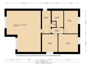 Prodej rodinného domu, Jaroměřice nad Rokytnou, Floriánská, 115 m2