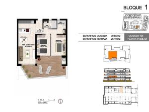 Prodej bytu 3+kk, Orihuela, Španělsko, 60 m2