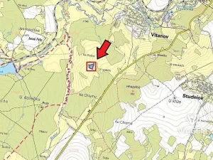 Prodej podílu lesa, Vítanov, 1399 m2