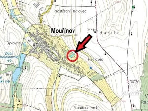 Prodej podílu zahrady, Mouřínov, 785 m2