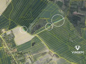 Prodej pole, Spálené Poříčí, 373 m2