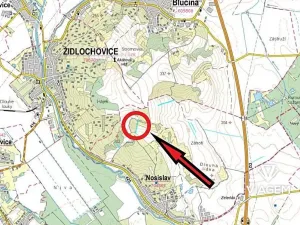 Prodej podílu pole, Nosislav, 1093 m2