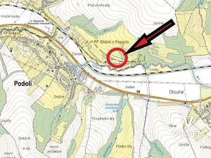 Prodej pole, Popovice, 1124 m2