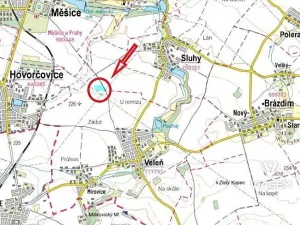 Prodej podílu pole, Veleň, 1319 m2