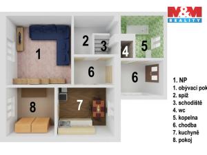 Prodej rodinného domu, Stráž nad Nežárkou, Pístinská, 100 m2