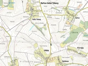 Prodej podílu pole, Vrbka, 773 m2