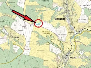 Prodej podílu pole, Biskupice, 1003 m2