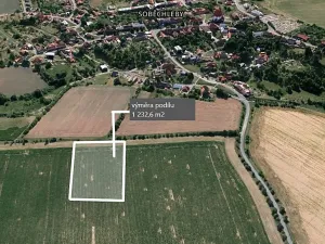 Prodej podílu pole, Soběchleby, 1232 m2