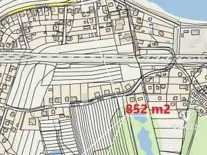 Prodej pole, Řevnice, 852 m2