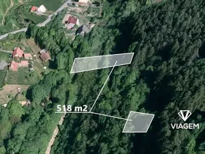 Prodej lesa, Růžďka, 518 m2