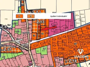 Prodej pozemku pro bydlení, Mlečice, 1200 m2