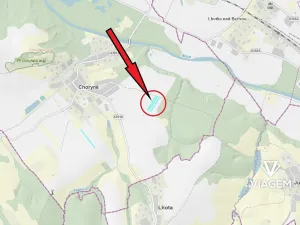 Prodej podílu pole, Choryně, 1131 m2