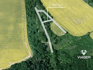 Prodej podílu lesa, Bystřice pod Hostýnem, 597 m2