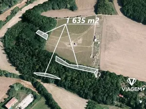 Prodej zahrady, Střelice, 1635 m2