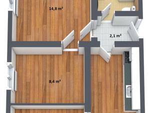 Pronájem bytu 3+1, Lanškroun - Žichlínské Předměstí, Dukelských hrdinů, 50 m2