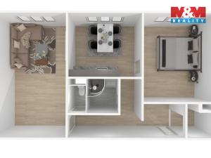 Prodej bytu 2+1, Staňkov - Staňkov I, Jankovského, 57 m2