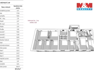Prodej kanceláře, Oskořínek, Družstevní, 874 m2