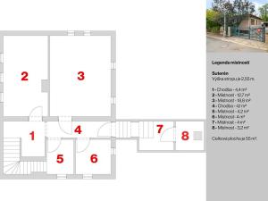 Prodej rodinného domu, Praha - Zbraslav, Nebeského, 208 m2