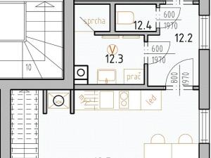 Prodej bytu 2+kk, Bedřichov, 70 m2