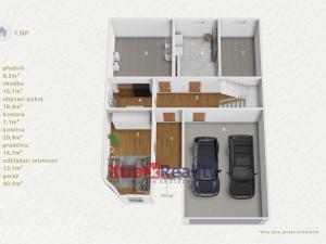 Prodej rodinného domu, Kadaň, Třešňová, 405 m2