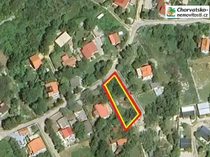 Prodej pozemku pro bydlení, Vrbnik, Chorvatsko, Ulica Potočina, 625 m2