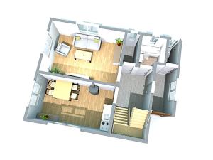 Prodej rodinného domu, Slapsko, 92 m2