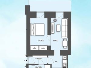 Prodej bytu 2+kk, Praha - Bubeneč, Na výšinách, 47 m2
