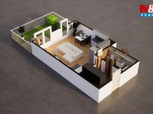 Prodej bytu 1+kk, Mladá Boleslav - Michalovice, 45 m2