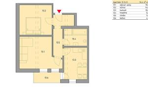 Prodej bytu 3+kk, Bayerisch Eisenstein, Německo, Brennesstraße, 55 m2