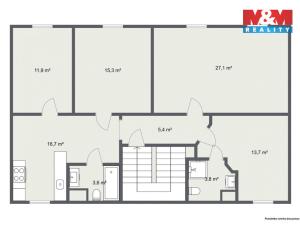 Prodej bytu 4+1, Sokolov, nábřeží Petra Bezruče, 93 m2