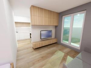 Pronájem bytu 1+kk, Zlín, Pod Hradem II, 29 m2