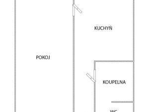 Pronájem bytu 1+1, Ústí nad Labem - Neštěmice, Na Výšině, 42 m2