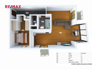 Pronájem bytu 2+kk, Praha - Holešovice, Komunardů, 68 m2