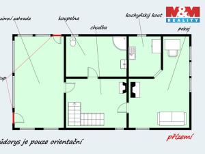 Prodej rodinného domu, Zádub-Závišín - Milhostov, 95 m2