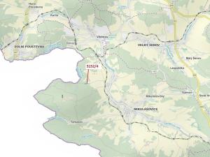 Dražba lesa, Mikulášovice, 3638 m2