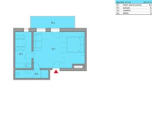 Prodej bytu 1+1, Bayerisch Eisenstein, Německo, Brennesstraße, 37 m2