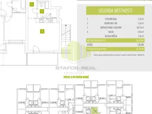 Pronájem bytu 1+kk, Olomouc, Janského, 34 m2