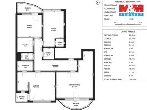 Prodej bytu 4+kk, Praha, Ocelkova, 113 m2