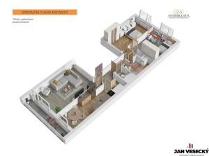 Prodej bytu 3+1, Praha - Horní Počernice, Lhotská, 73 m2