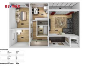 Pronájem bytu 3+1, Praha - Hlubočepy, Lamačova, 68 m2