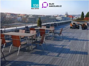 Pronájem kanceláře, Praha - Karlín, Ke Štvanici, 1300 m2