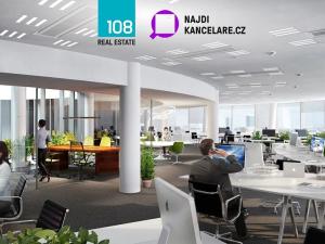 Pronájem kanceláře, Praha - Smíchov, Plzeňská, 387 m2