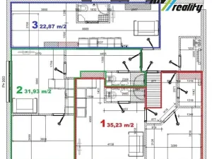 Pronájem bytu 1+kk, Praha - Břevnov, Cvičebná, 23 m2