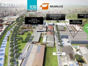 Pronájem skladu, Zlín, Rybníky IV, 7700 m2