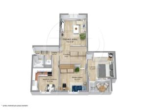 Prodej bytu 3+1, Sokolov, Jiřího z Poděbrad, 74 m2