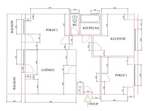 Prodej bytu 3+1, Dešov, 70 m2