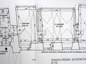 Pronájem kanceláře, Praha - Malá Strana, Karmelitská, 62 m2