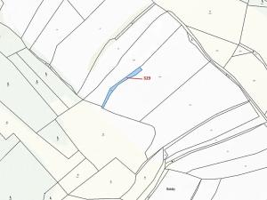 Dražba pozemku, Olešná, 414 m2